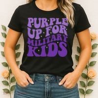 Purple Up For Military Women's T-Shirt thumb 2