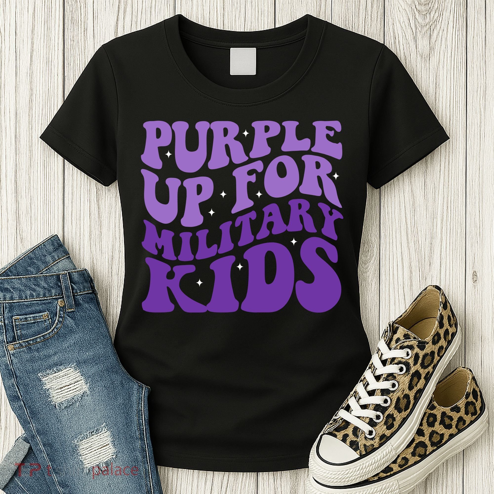 Purple Up For Military Women's T-Shirt
