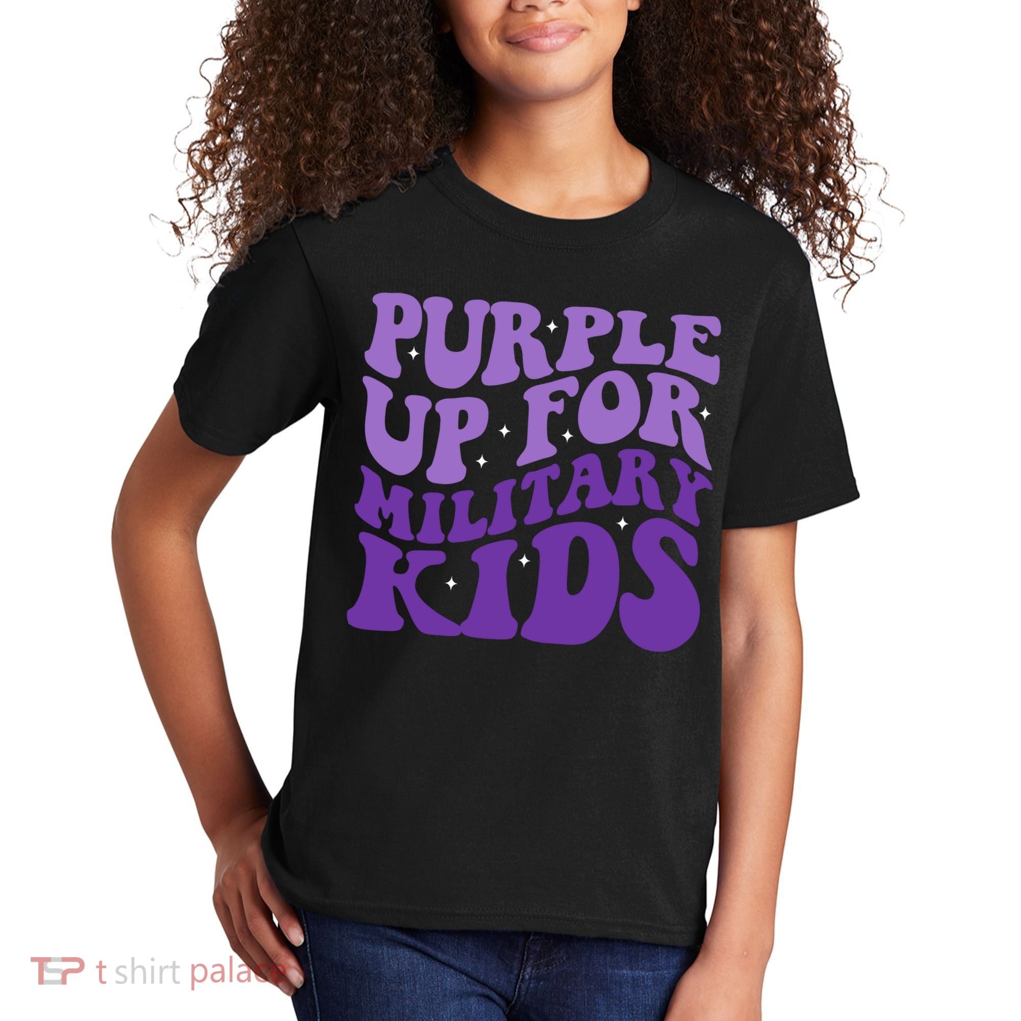 Purple Up For Military Kids T-Shirt