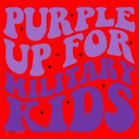 Purple Up For Military Santa Hat thumb 1