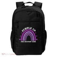 Purple Up For Military Rainbow Backpack thumb 0