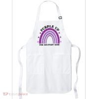 Purple Up For Military Rainbow Apron thumb 0