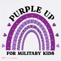 Purple Up For Military Rainbow Mousepad thumb 1