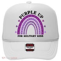 Purple Up For Military Rainbow Hat thumb 0