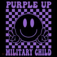Purple Up For Military Child Retro Coffee Mug thumb 5