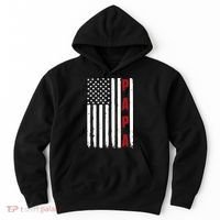 Papa USA Flag Gift For Dad Fathers Day Hoodie thumb 0