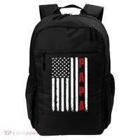 Papa USA Flag Gift For Dad Fathers Day Backpack thumb 0