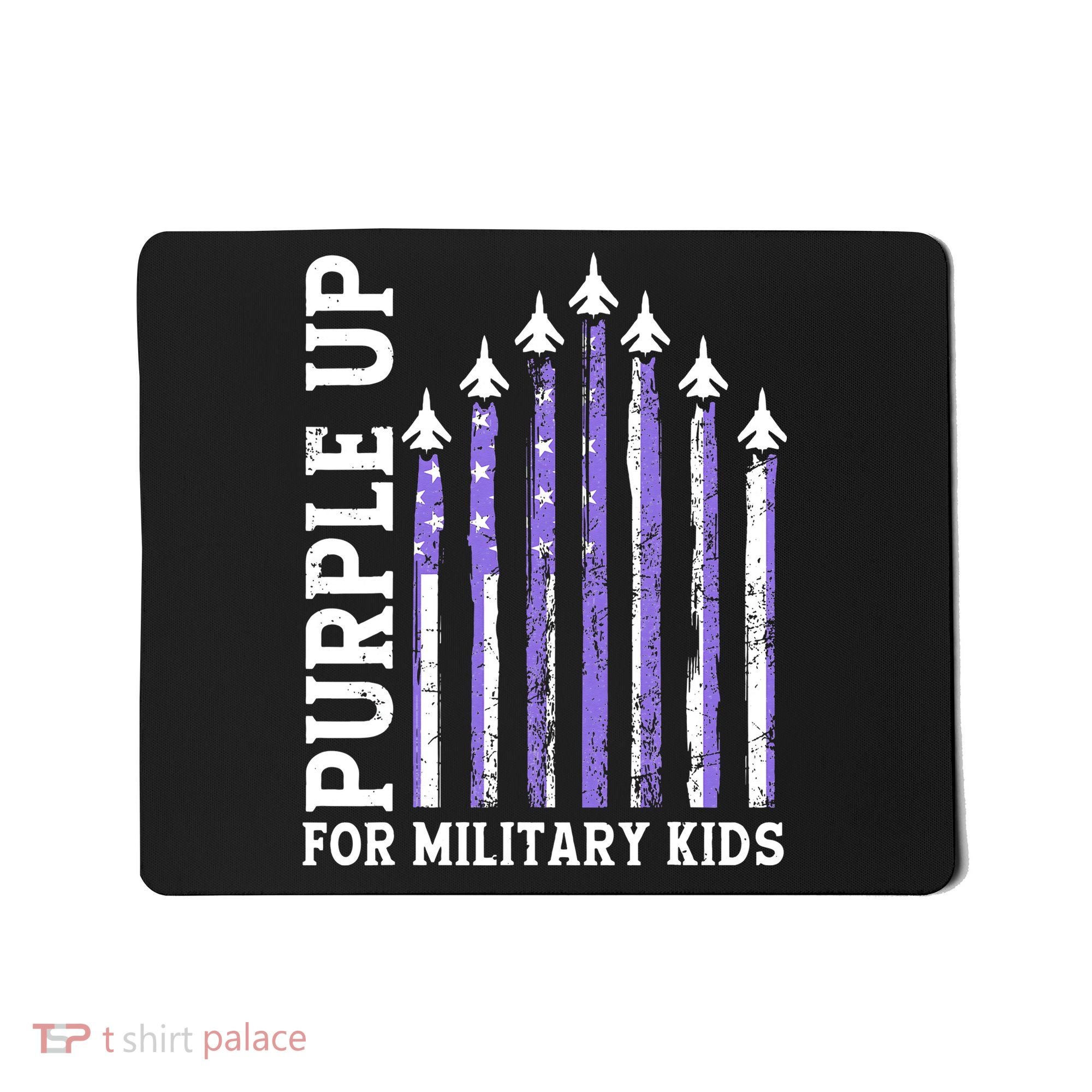 Purple Up For Military Child Month Air Force Mousepad