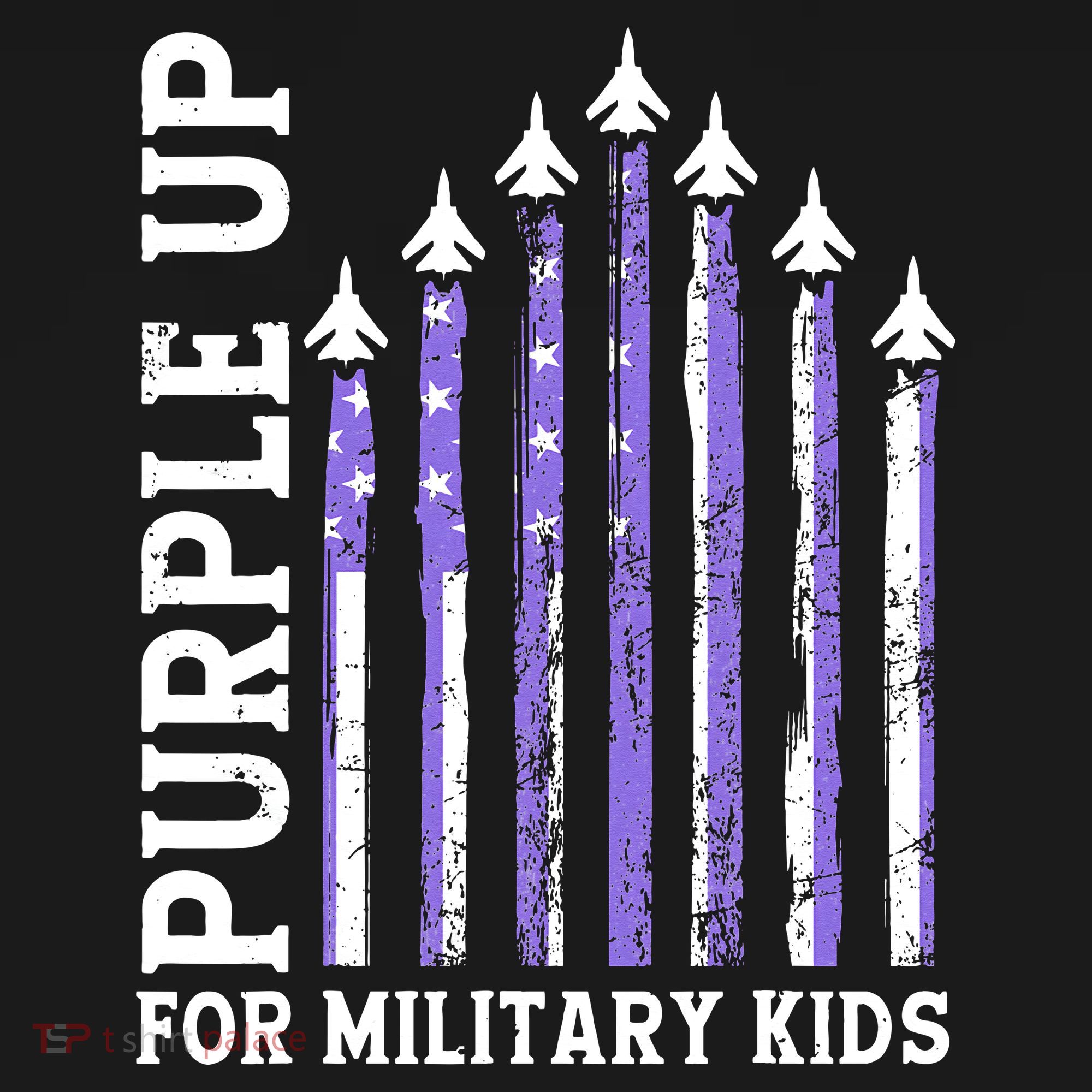 Purple Up For Military Child Month Air Force Women's Tank Top