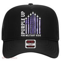 Purple Up For Military Child Month Air Force Hat thumb 0