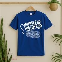 Purple up for Military Month of the Military Child T-Shirt thumb 2