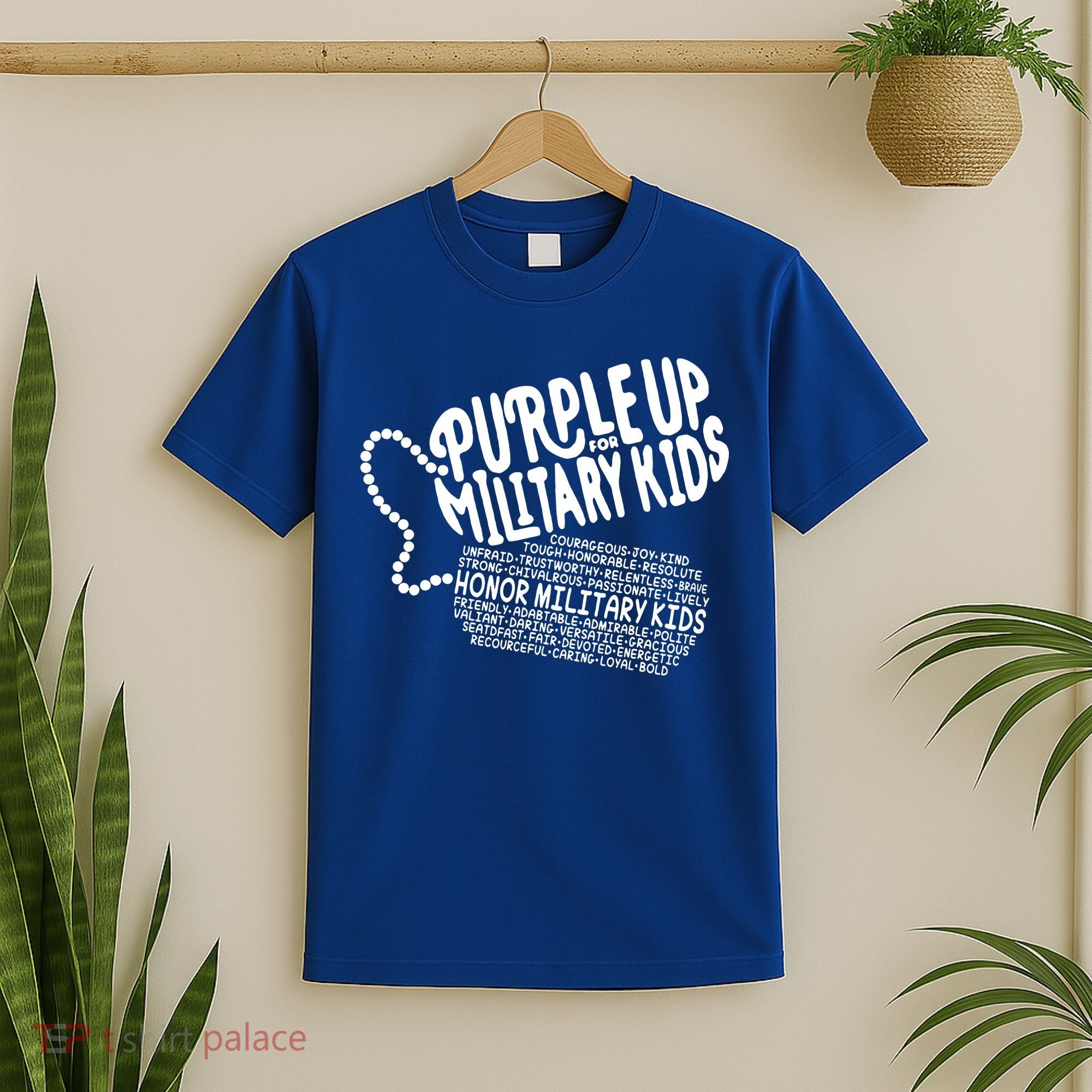 Purple up for Military Month of the Military Child T-Shirt