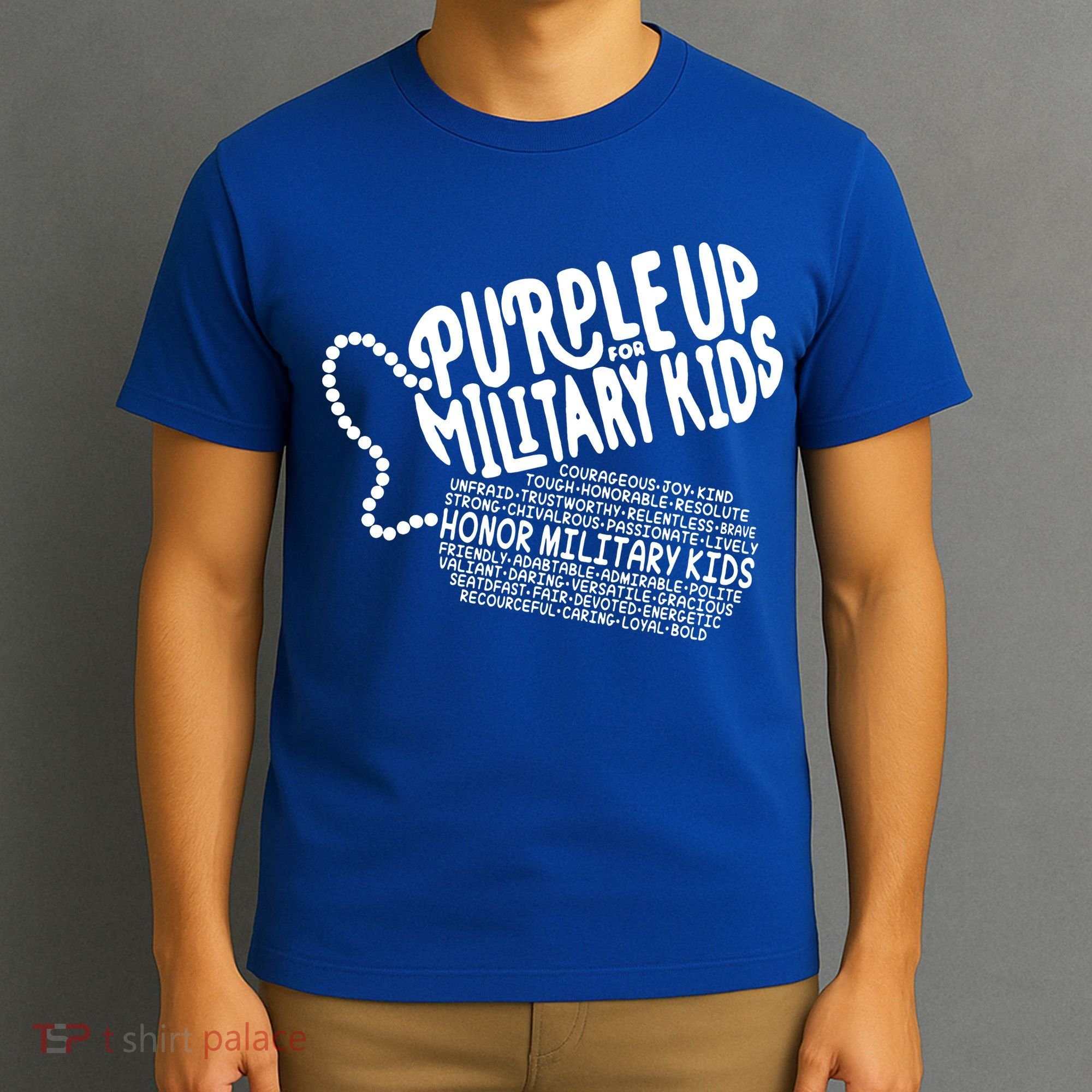 Purple up for Military Month of the Military Child T-Shirt