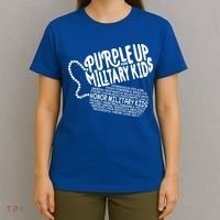 Purple up for Military Month of the Military Child T-Shirt thumb 4