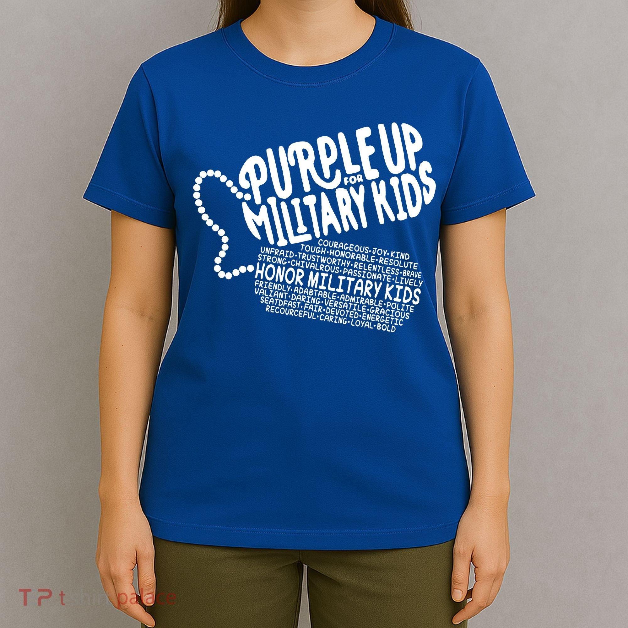 Purple up for Military Month of the Military Child T-Shirt