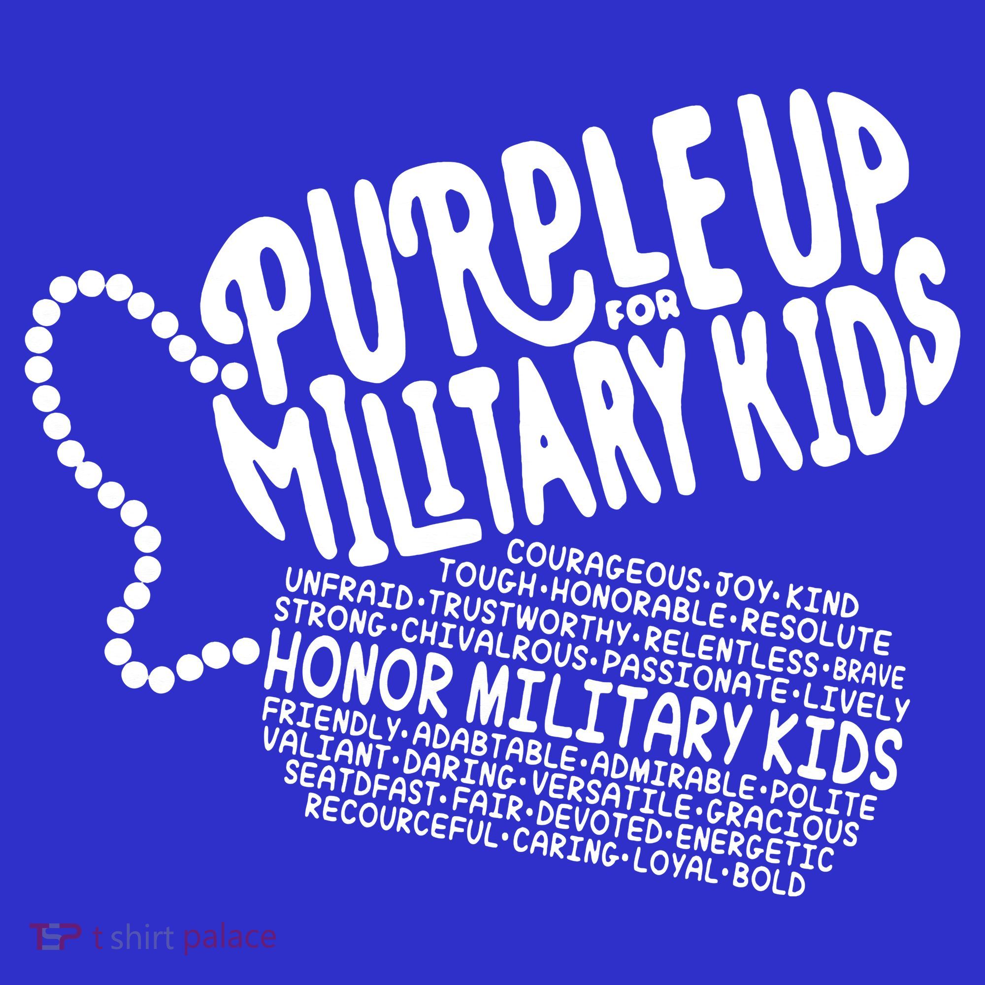 Purple up for Military Month of the Military Child T-Shirt