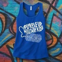 Purple up for Military Month of the Military Child Women's Tank Top thumb 3