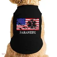 Paramedic Usa Flag Doggie Tank thumb 0