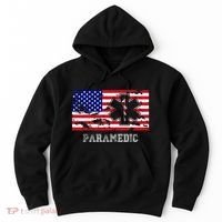 Paramedic Usa Flag Hoodie thumb 0