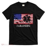 Paramedic Usa Flag T-Shirt thumb 0