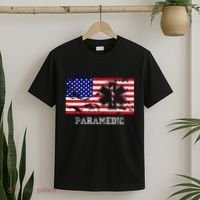 Paramedic Usa Flag T-Shirt thumb 2
