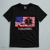 Paramedic Usa Flag T-Shirt thumb 5