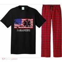 Paramedic Usa Flag Pajama Set thumb 0