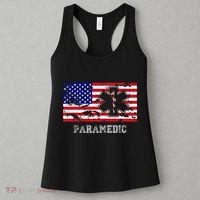 Paramedic Usa Flag Women's Tank Top thumb 3