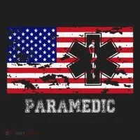 Paramedic Usa Flag Hat thumb 2