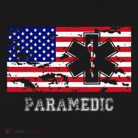 Paramedic Usa Flag Kids Hoodie thumb 5