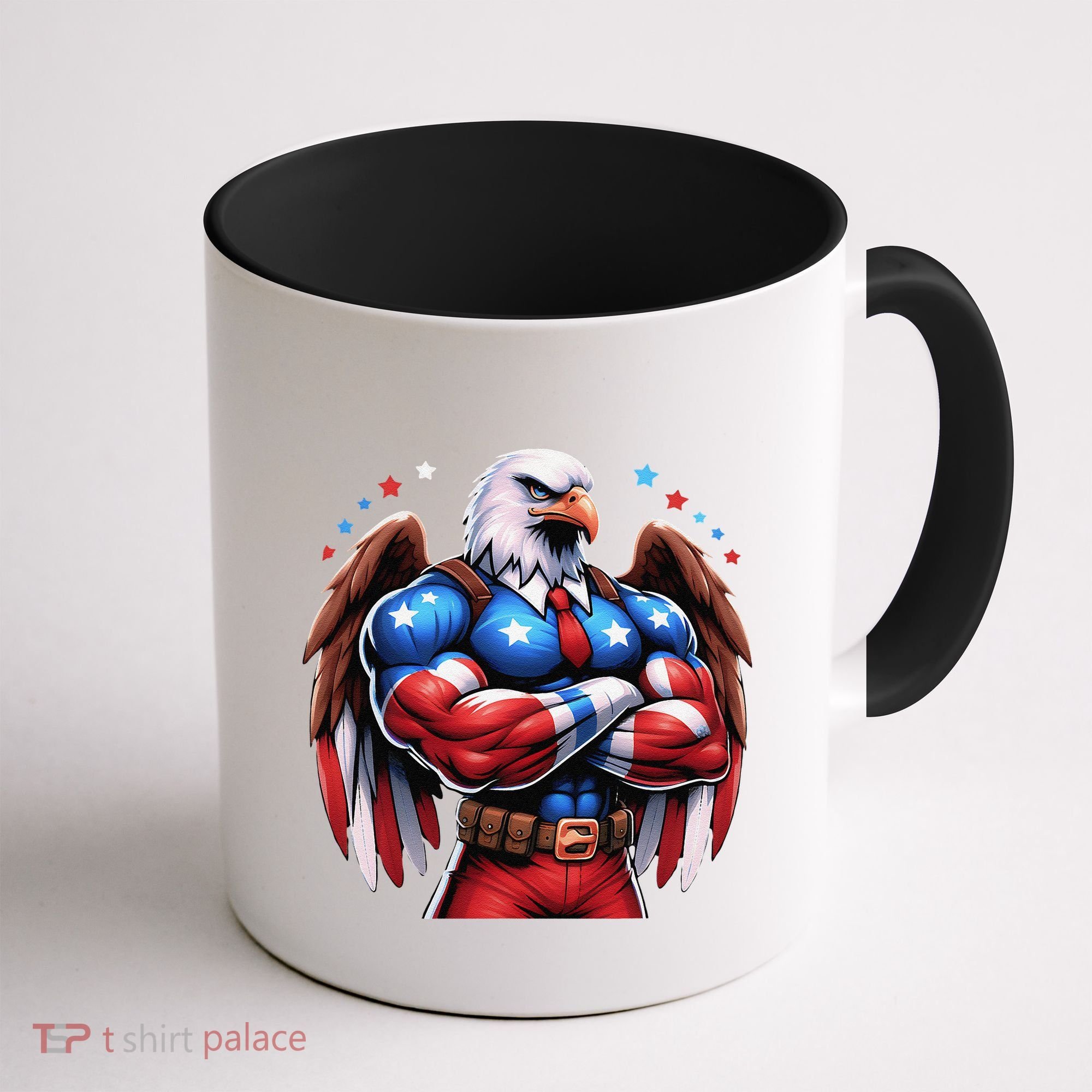 Patriotic Us Flag Patriotic Eagle July Usa American Flag Coffee Mug