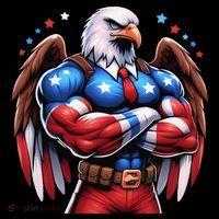 Patriotic Us Flag Patriotic Eagle July Usa American Flag Coffee Mug thumb 5