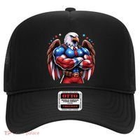 Patriotic Us Flag Patriotic Eagle July Usa American Flag Hat thumb 0