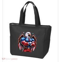 Patriotic Us Flag Patriotic Eagle July Usa American Flag Tote Bag thumb 3
