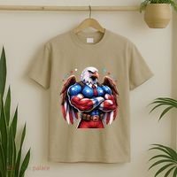 Patriotic Us Flag Patriotic Eagle July Usa American Flag T-Shirt thumb 2