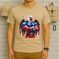 Patriotic Us Flag Patriotic Eagle July Usa American Flag T-Shirt thumb 6