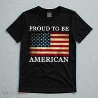 Patriotic USA Flag Proud To Be American 4th Of July Funny T-Shirt thumb 5