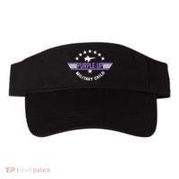 Purple Up For Military Flag Military Child Month Visor thumb 0