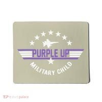 Purple Up For Military Flag Military Child Month Mousepad thumb 0