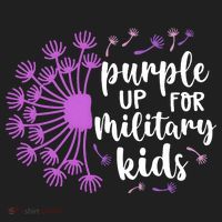 Purple Up For Military Children Army Soldier Women's Sweatshirt thumb 2