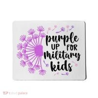 Purple Up For Military Children Army Soldier Mousepad thumb 0