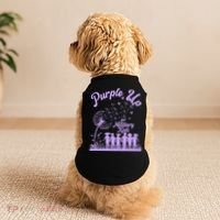 Purple Up For Military Kids Dandelion Doggie Tank thumb 2