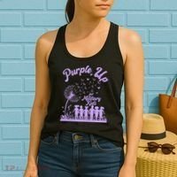 Purple Up For Military Kids Dandelion Women's Tank Top thumb 2