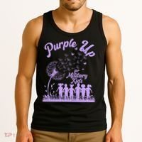 Purple Up For Military Kids Dandelion Tank Top thumb 3