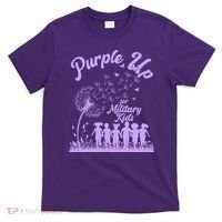 Purple Up For Military Kids Dandelion T-Shirt thumb 0