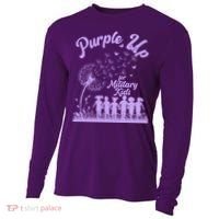 Purple Up For Military Kids Dandelion Cooling Performance Long Sleeve Crew thumb 0