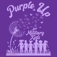 Purple Up For Military Kids Dandelion Women's T-Shirt thumb 6