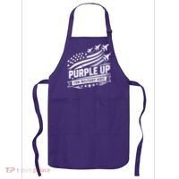 Purple Up For Military Kids American Flag Apron thumb 0