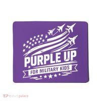 Purple Up For Military Kids American Flag Mousepad thumb 0