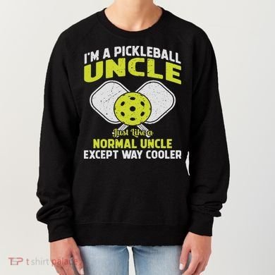 Pickleball Uncle Funny Pickleball Player Gift For Him Women's Sweatshirt